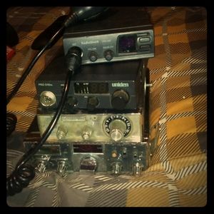 Multiple CB radios, and three base stations
